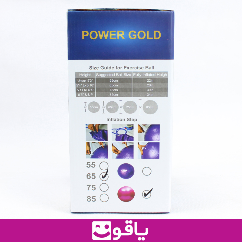 قیمت و خرید توپ جیم بال 65 ساده پاور گلد power gold قیمت خرید عمده توپ جیم بال ساده سایز 65 خرید توپ جیم بال از اهواز نمایندگی توپ جیم بال پاور گلد power gold اهواز تجهیزات پزشکی یاقوت بزرگترین سایت فروش کالای پزشکی ایران قیمت خرید توپ جیم بال ساده پاور گلد power gold سایز 65