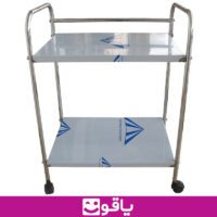 خرید و قیمت عمده ترالی پانسمان خرید عمده ترالی پانسمان 2 طبقه استیل فروش ترالی پانسمان استیل و فلزی بیمارستانی کالای پزشکی یاقوت اهواز پخش تجهیزات بیمارستانی خوزستان ترالی پانسمان فروش انلاین ترالی پانسمان 2 طبقه استیل تجهیزات کلینیک ها اهواز