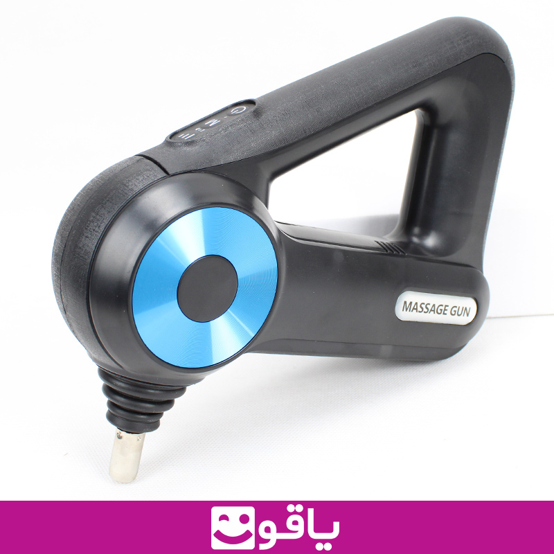 قیمت خرید massage gun دارای 12 سری قابل تعویض ماساژور ارزران ماساژور برقی مثلثی