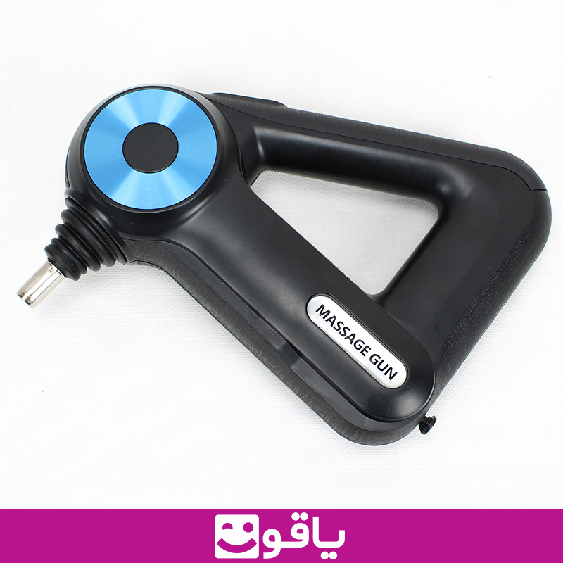 قیمت خرید massage gun دارای 12 سری قابل تعویض ماساژور ارزران ماساژور برقی مثلثی