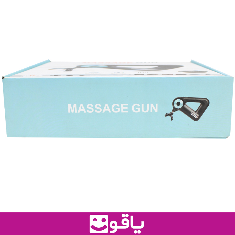 قیمت خرید massage gun دارای 12 سری قابل تعویض ماساژور ارزران ماساژور برقی مثلثی