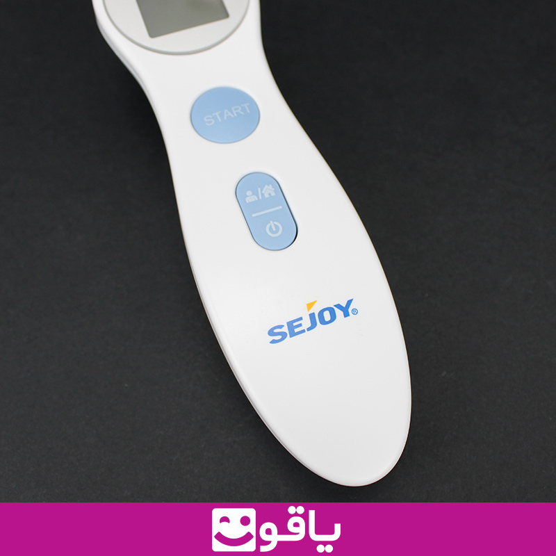 قیمت خرید تب سنج لیزری سجوی مدل sejoy det 306 تب سنج دماسنج تفنگی کودک تجهیزات پزشکی یاقوت قیمت خرید عمده تجهیزات پزشکی یاقوت