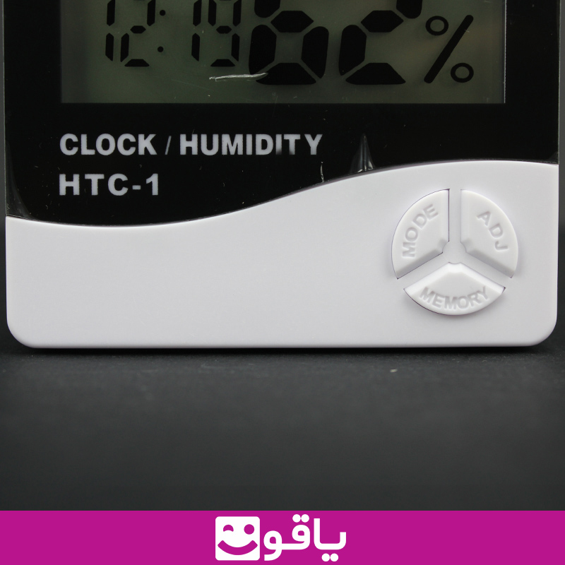 خرید اینترنتی دستگاه دماسنج و رطوبت سنج دیجیتال htc-1 دماسنج اچ تی سی  wireless Digital Thermometer And Humidity HC-1