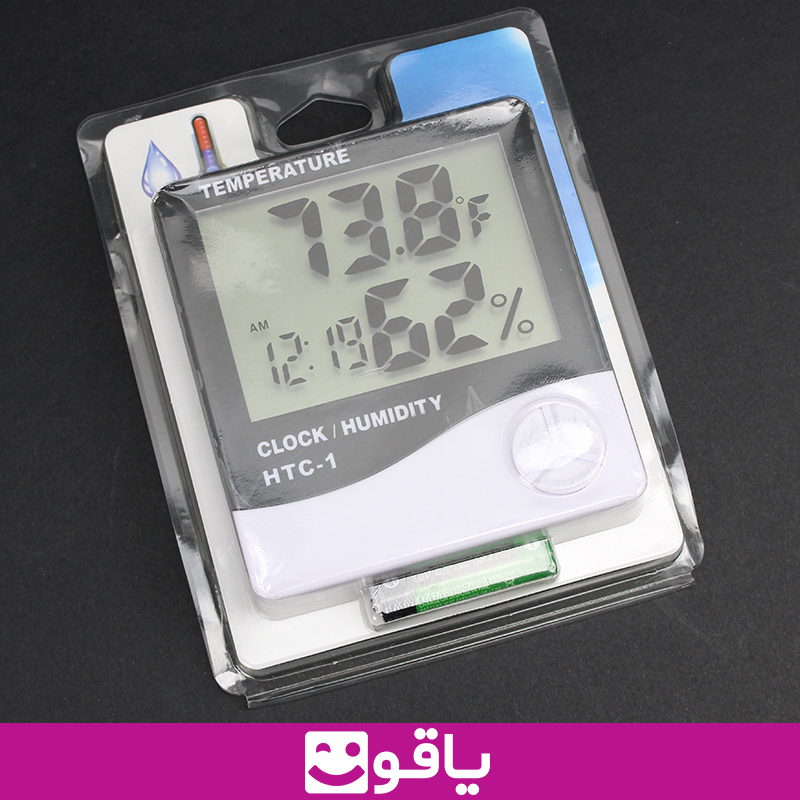 مشخصات و قیمت خرید دستگاه قیمت و خرید دماسنج و رطوبت سنج دیجیتال htc-1 دماسنج اچ تی سی  wireless Digital Thermometer And Humidity HC-1