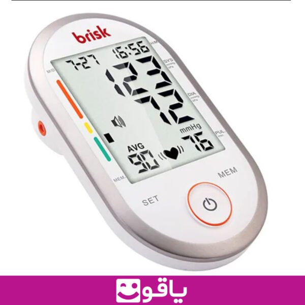 و خرید فشارسنج بازویی بریسک مدل brisk pg 800b28 فشارسنج دیجیتال بریسک 6