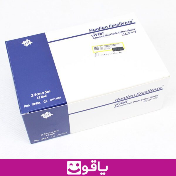 خرید چسب لوکوپلاست هالین هلث 25x5 متر چسب زینک اکساید لکوپلاست hualian 16