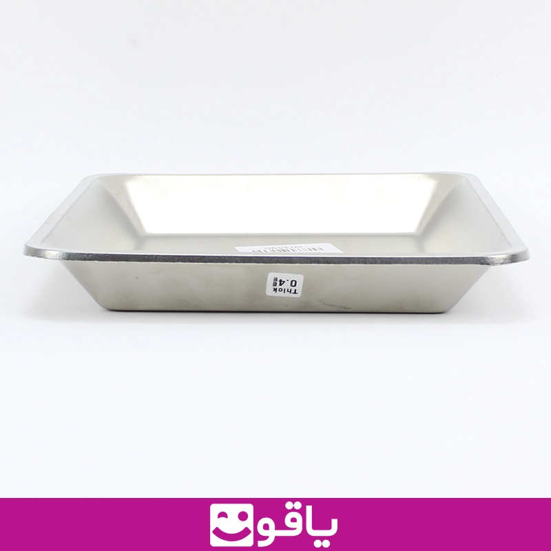 سینی 27x21 سانتیمتر سینی پزشکی استیل گود 10