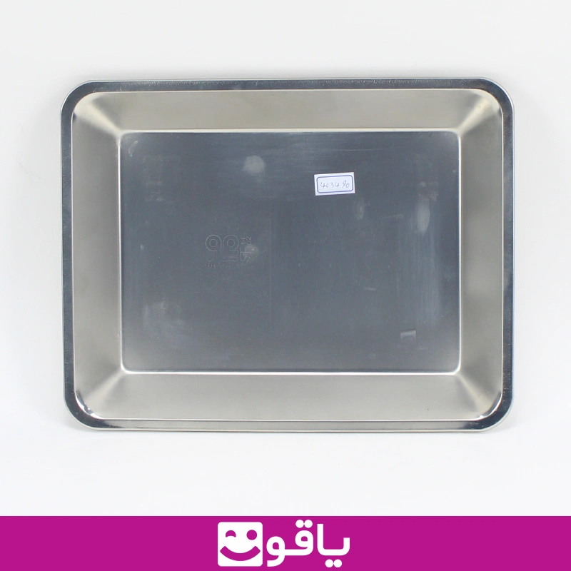 سینی 27x21 سانتیمتر سینی پزشکی استیل گود 6