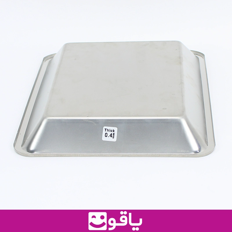 سینی 27x21 سانتیمتر سینی پزشکی استیل گود 7