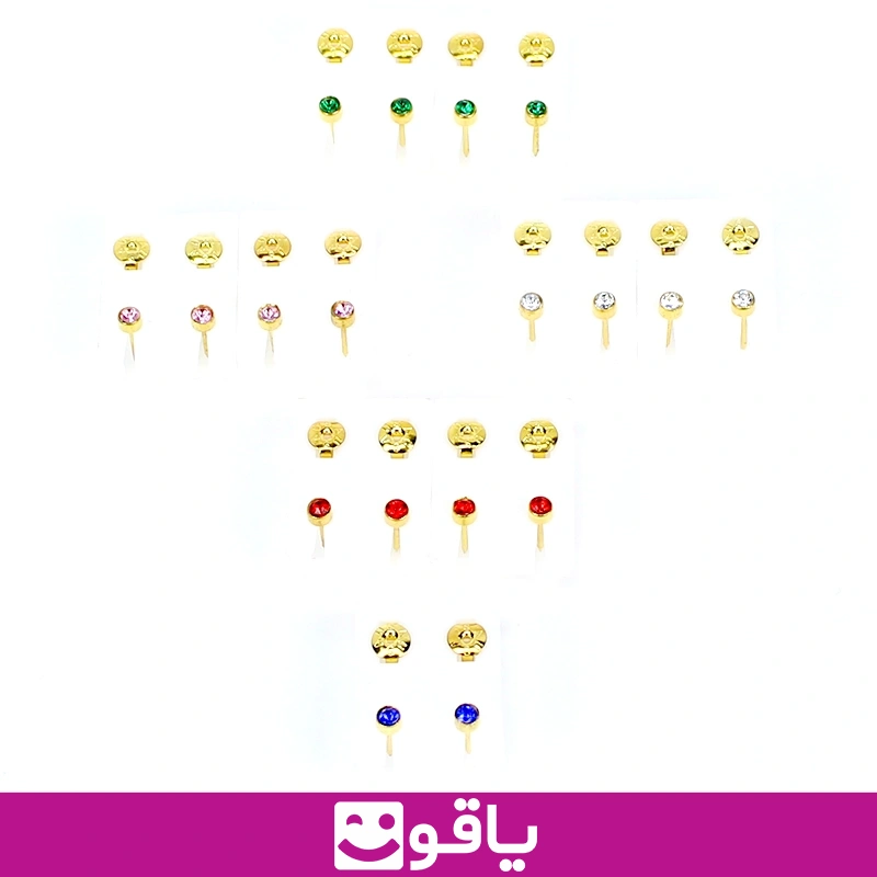 خرید گوشواره طبی یاسی استارکس starex ضد حساسیت یک جفتی پیرسینگ پزشکی زنانه 3