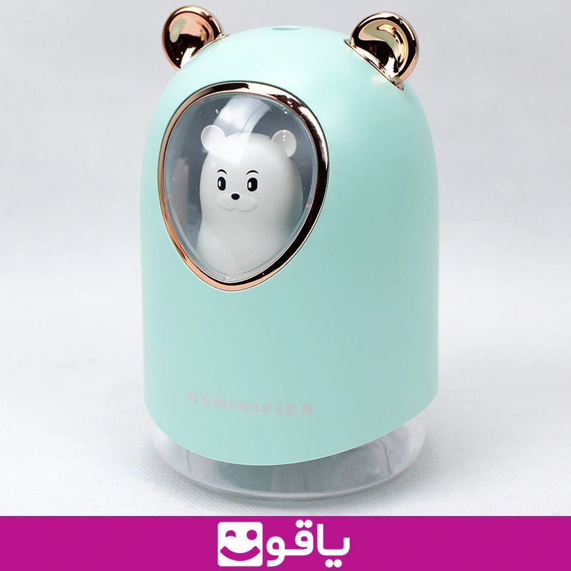 و خرید روطبت ساز و بخور سرد mengchong x6 حجم 300ml رنگ سبز بخور سرد گربه ای کوچک 3