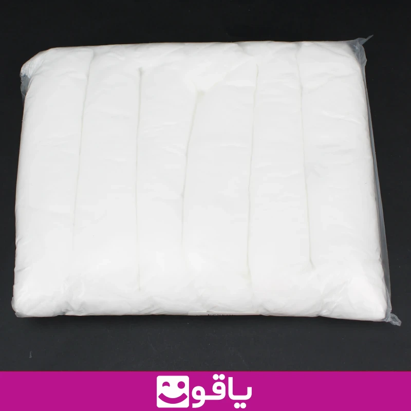 کشدار سایز 120x220 سفید بسته 6 عددی 1