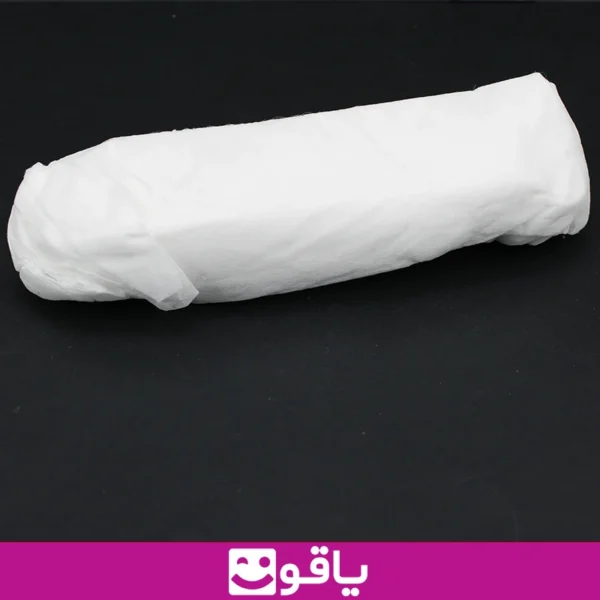 ملحفه کشدار سایز 120x220 سفید بسته 6 عددی