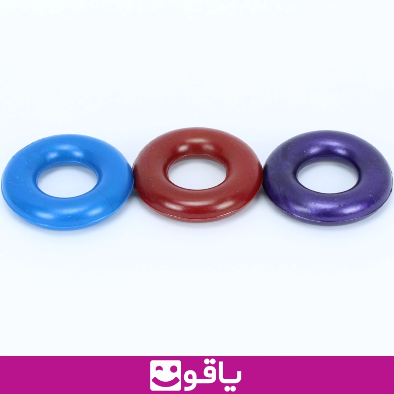 و فروش حلقه مچ سایز کوچک 6 CM حلقه دست ورز بنفش 4