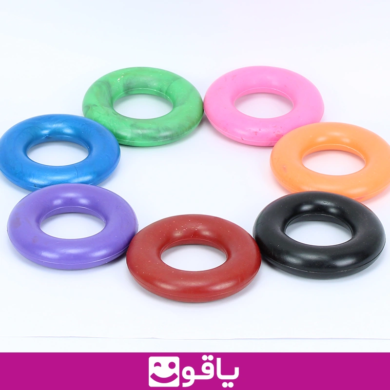 و فروش حلقه مچ سایز کوچک 6 CM حلقه دست ورز بنفش 5