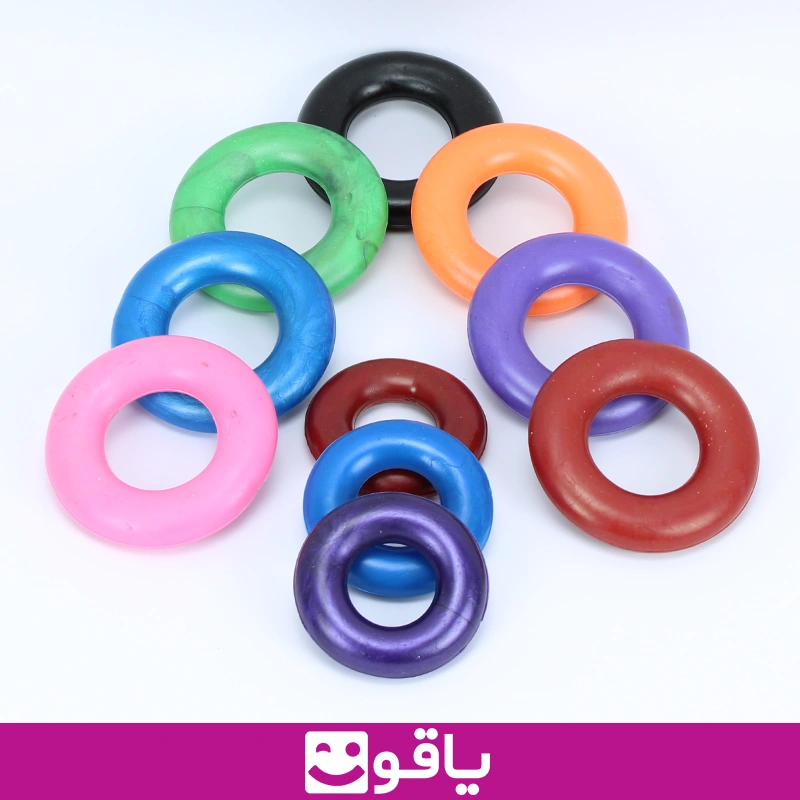 و فروش حلقه مچ سایز کوچک 6 CM حلقه دست ورز بنفش 6