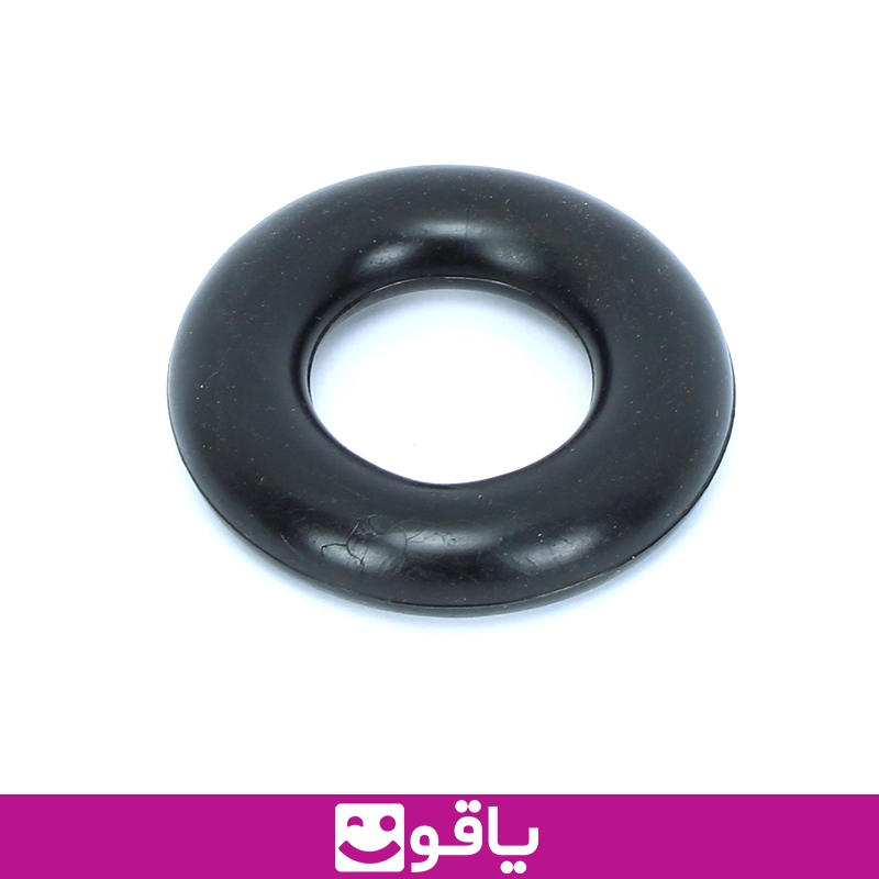 و فروش عمده حلقه لاستیکی دست سایز 9CM حلقه مچ دست لاستیکی مشکی 2